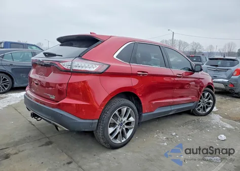 2016 Ford Edge Titanium z USA, uszkodzony, nr VIN 2FMPK3K90GBB50264